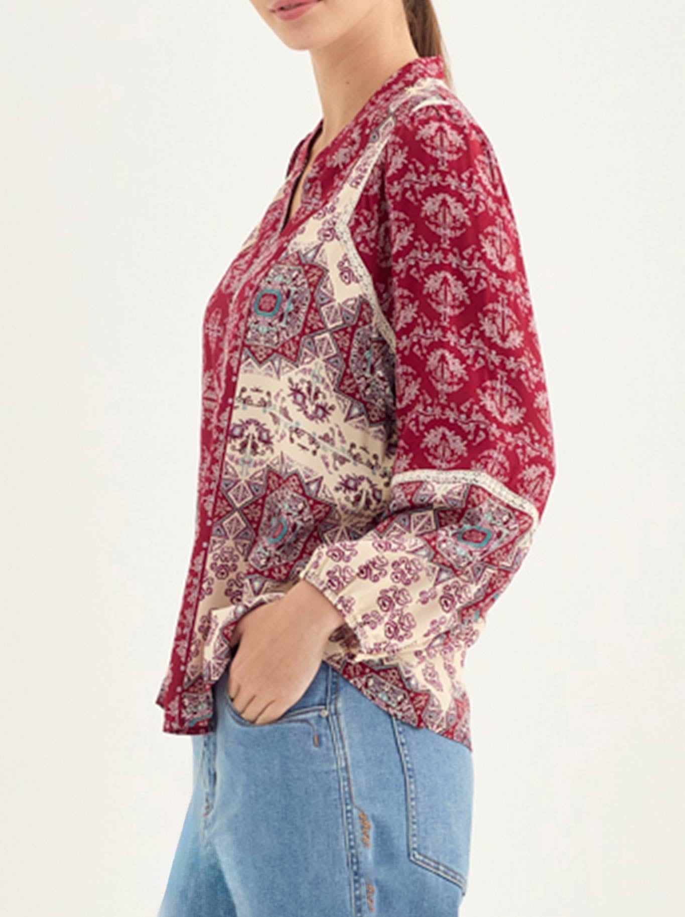 Verge Haze Blouse (Print)