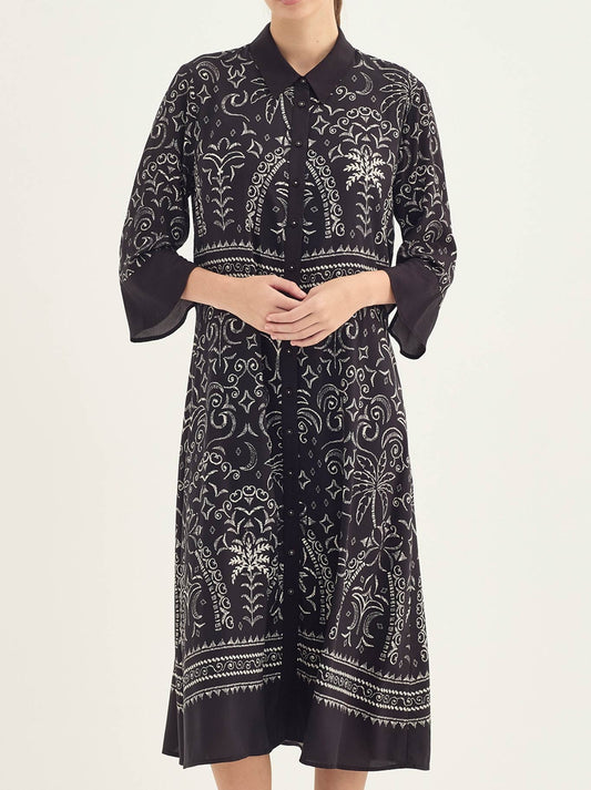 Image of Dresses. Product name - Verge Ohara Dress in Print colour by brand - Verge