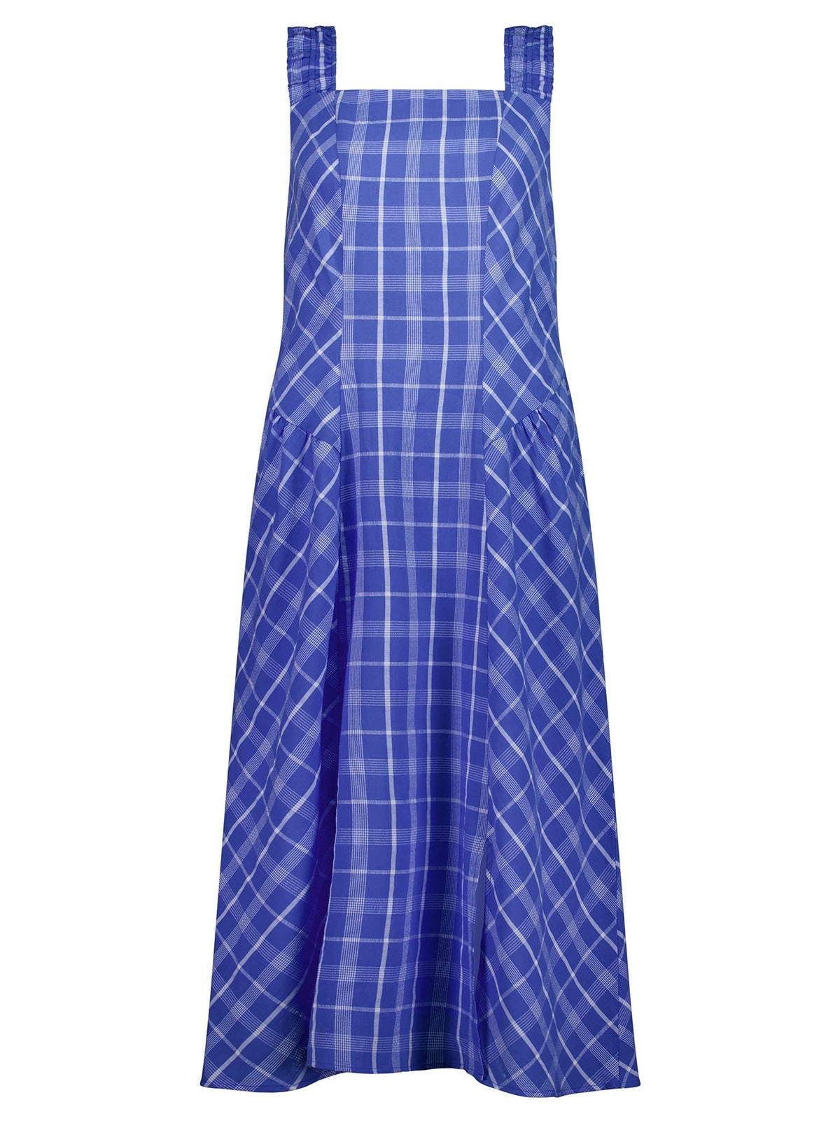 VERGE CHECKMATE DRESS (Blue)