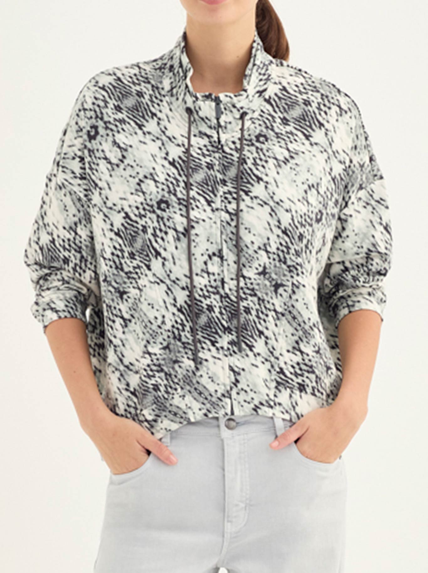 Image of Coats & Jackets. Product name - Verge Venom Jacket in Print colour by brand - Verge