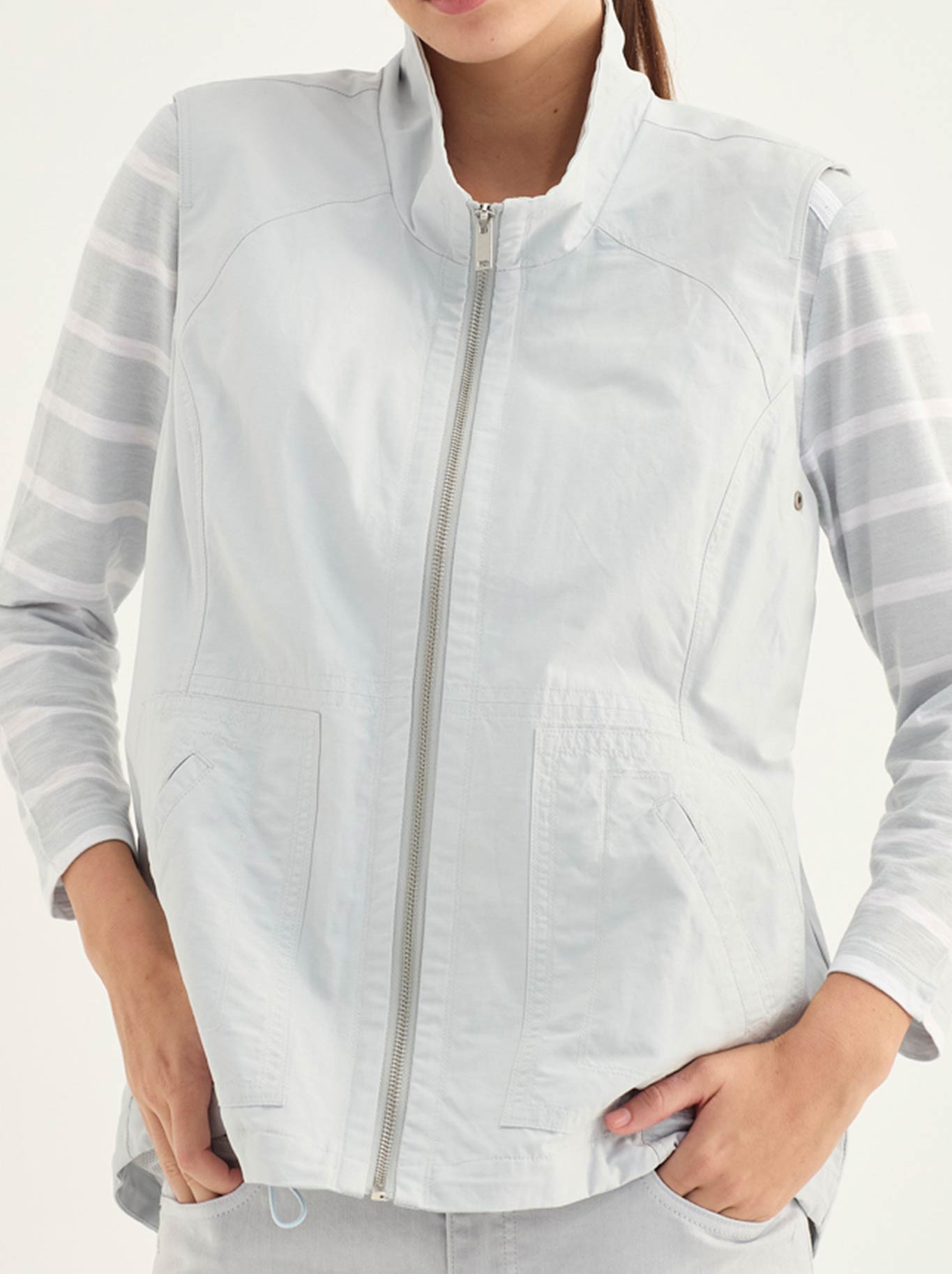 Verge Statement Vest (Ice)