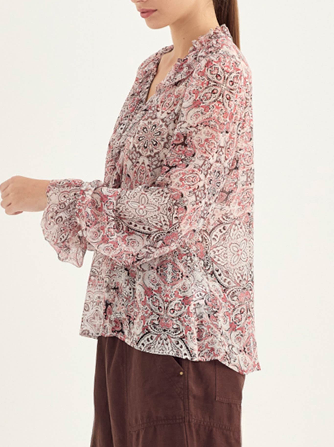 Verge Gypsy Blouse (Print)