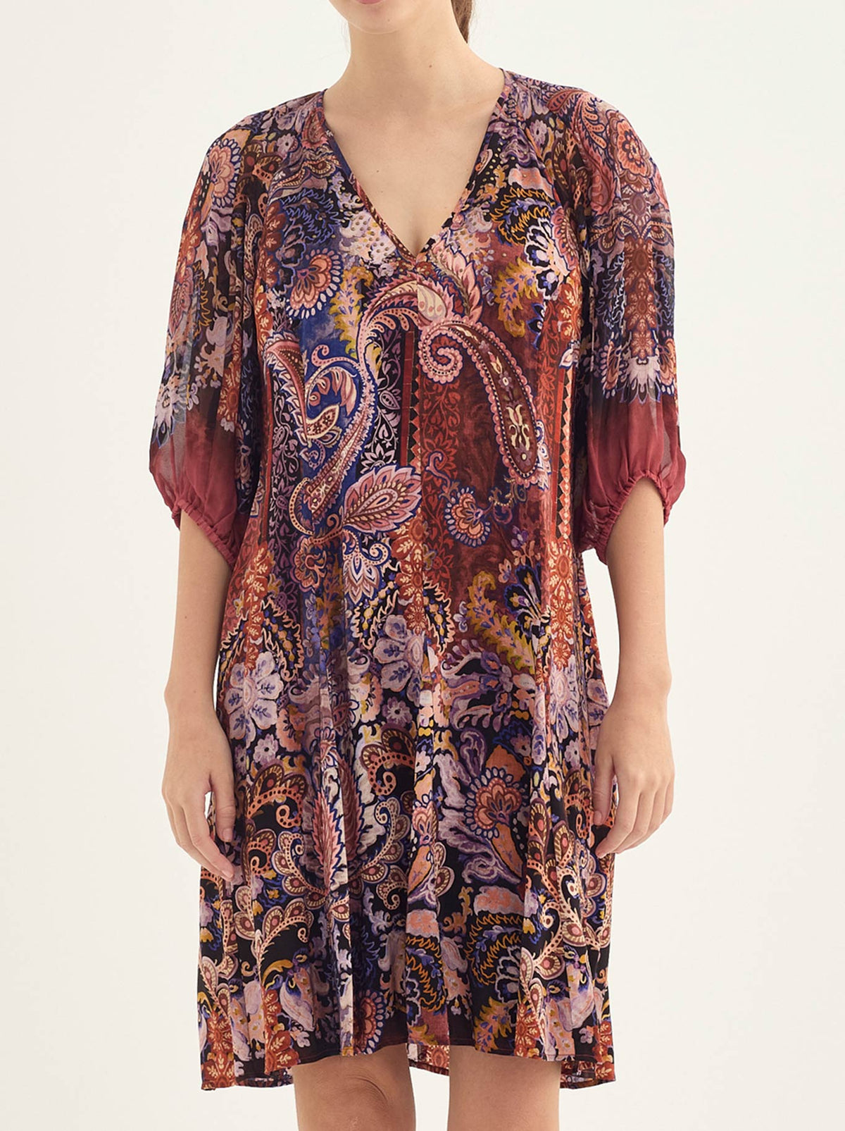Image of Dresses. Product name - Verge Lotus Dress in Print colour by brand - Verge