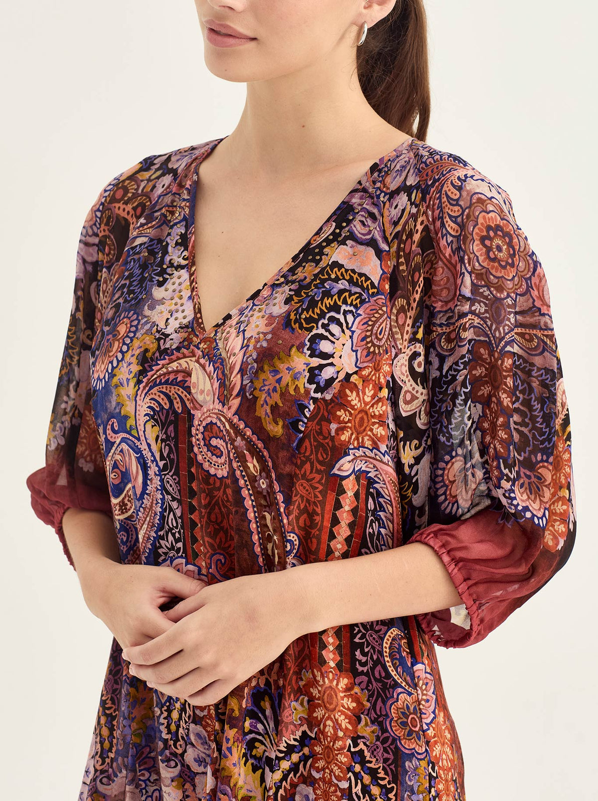 Verge Lotus Dress (Print)