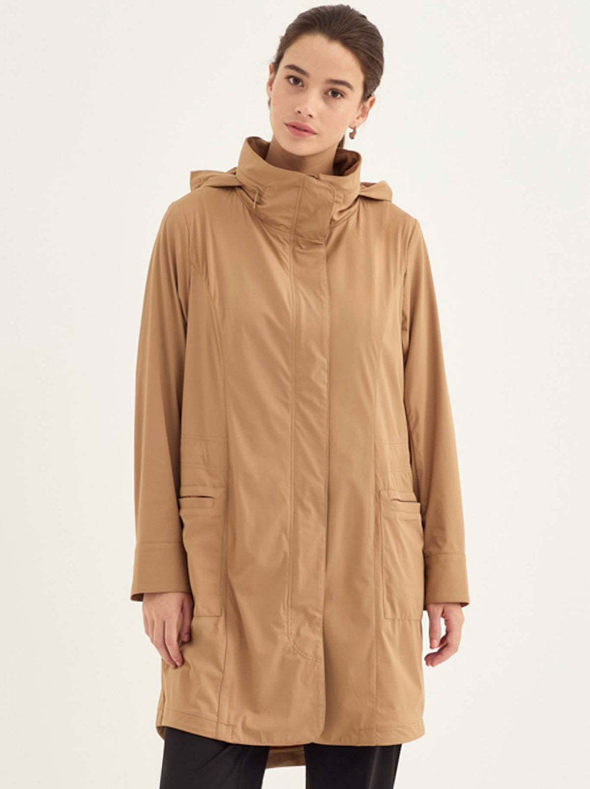 Image of Coats & Jackets. Product name - Verge Ryan Coat in Caramel colour by brand - Verge