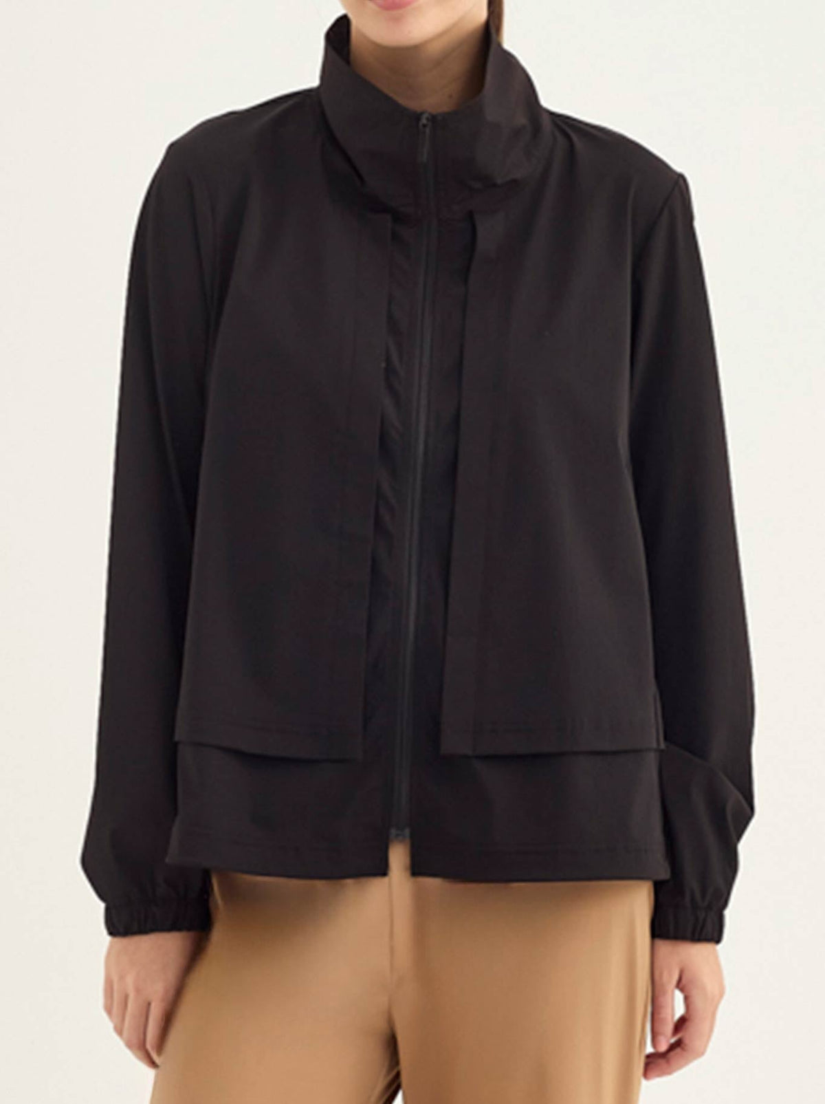 Image of Coats & Jackets. Product name - Verge Motion Jacket in Black colour by brand - Verge