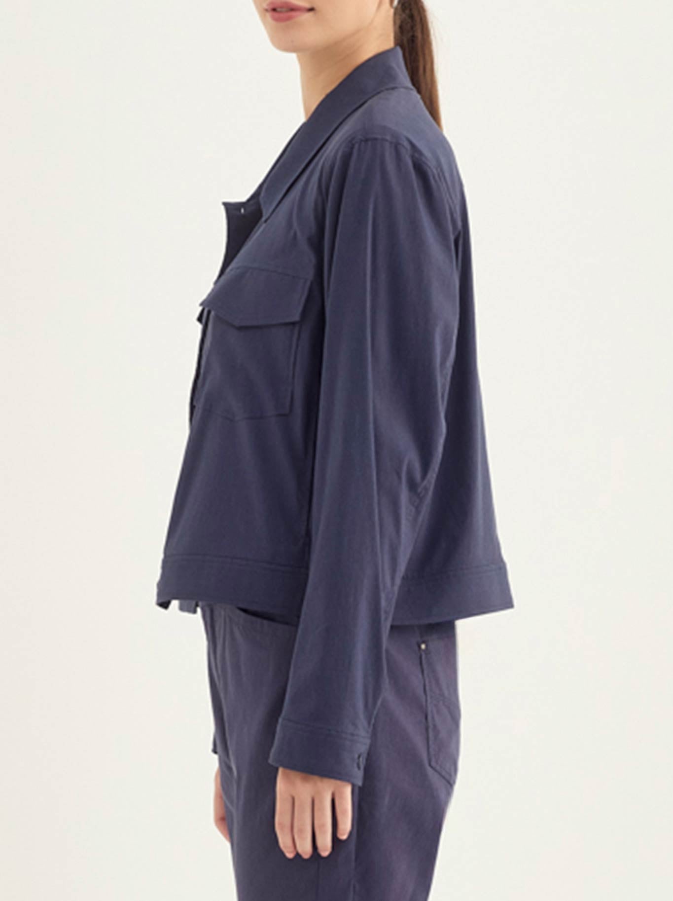 VERGE ICON JACKET (Denim Marle)