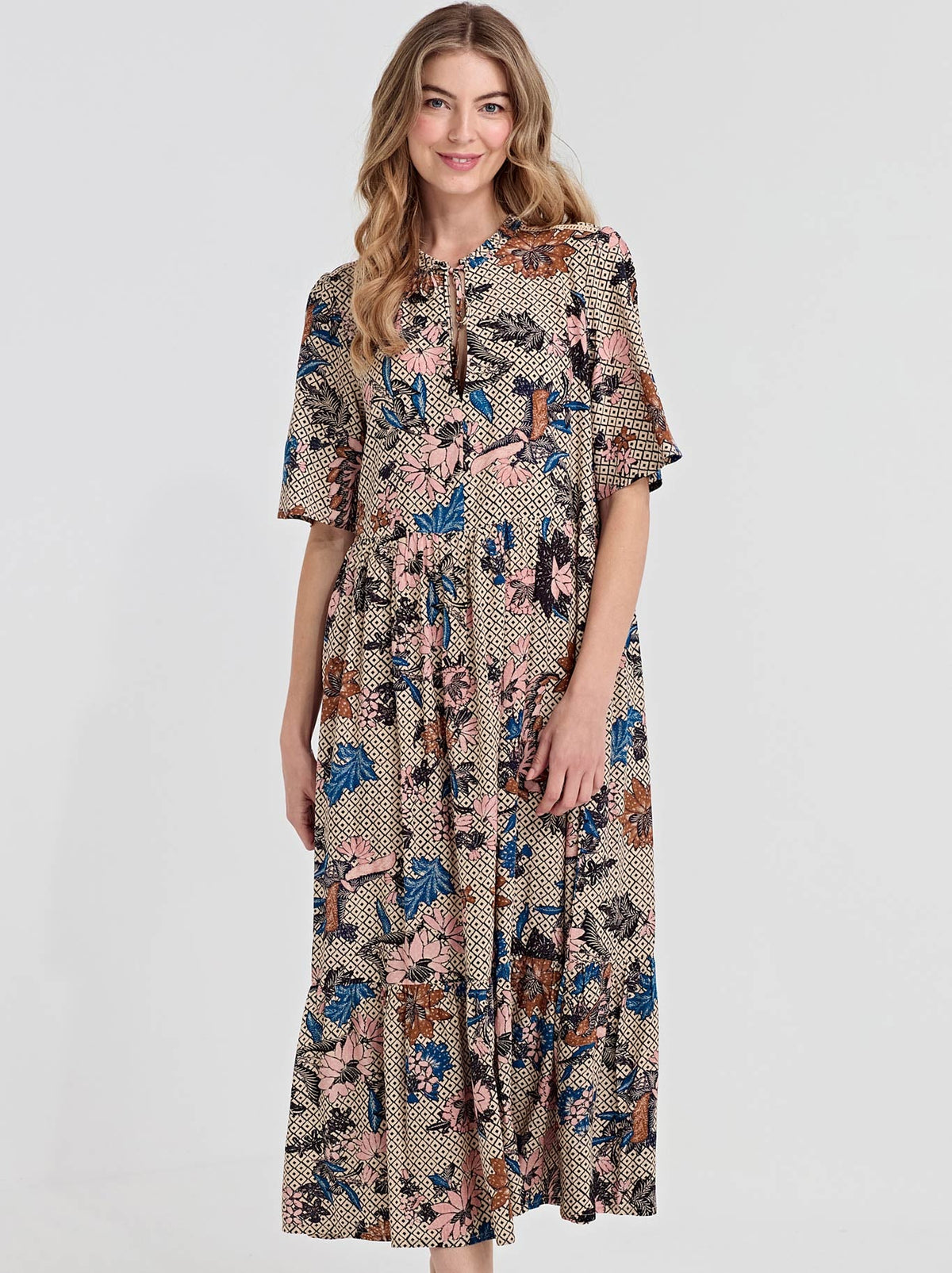 Image of Dresses. Product name - Verge Serenade Dress in Print colour by brand - Verge