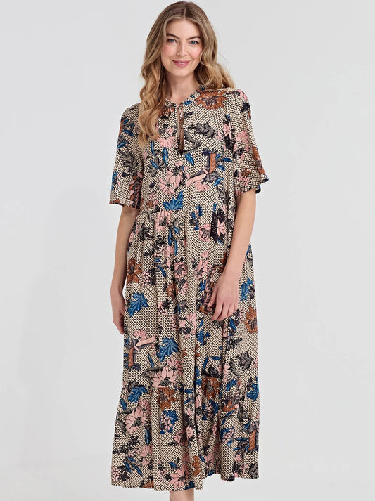 Image of Dresses. Product name - Verge Serenade Dress in Print colour by brand - Verge