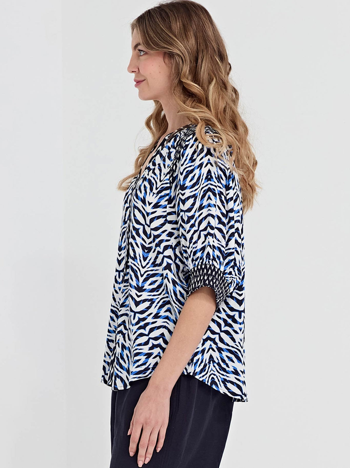 Verge Nova Blouse (Ink)