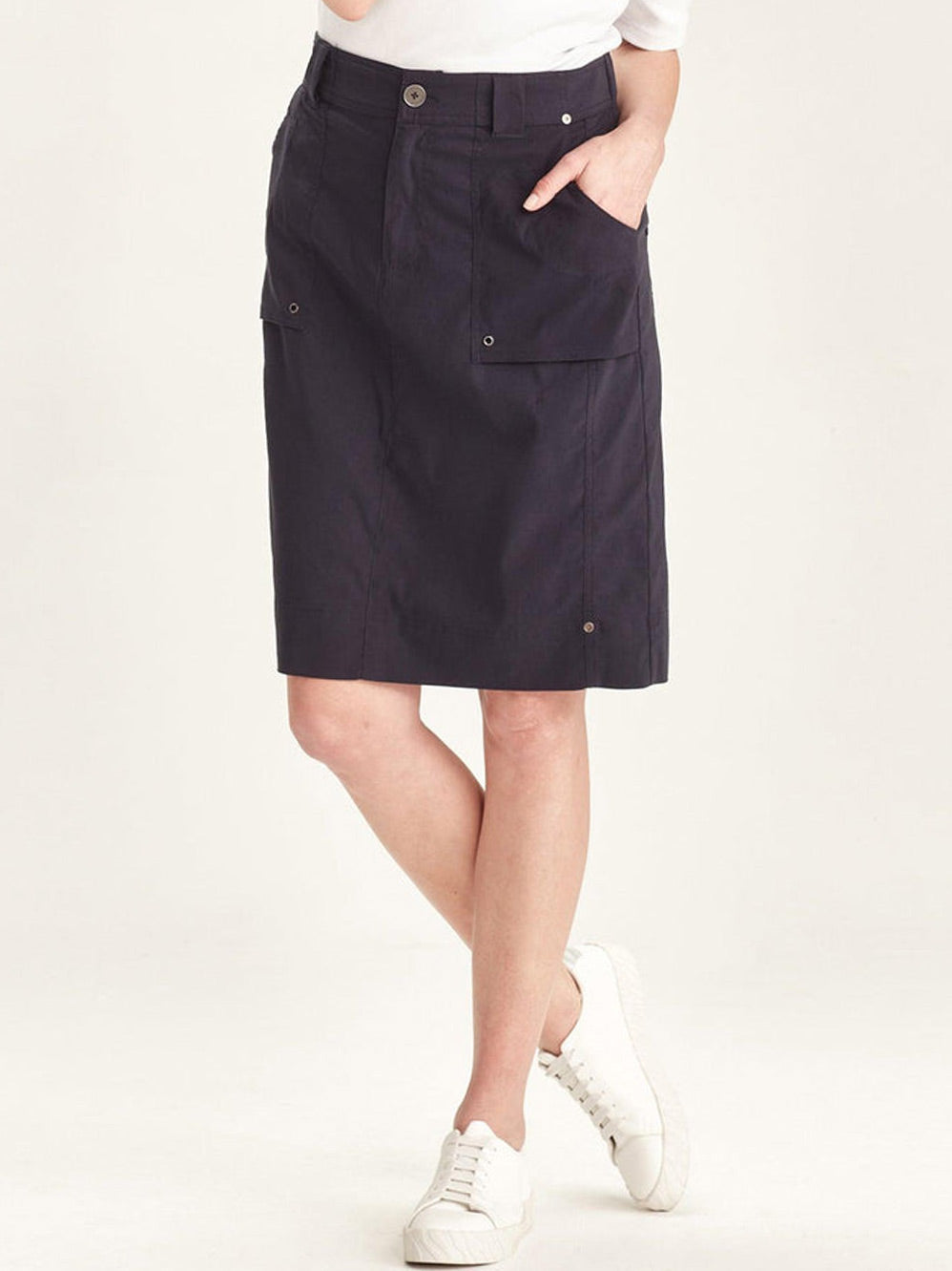 Verge Acrobat Legion Skirt (Denim Marle)