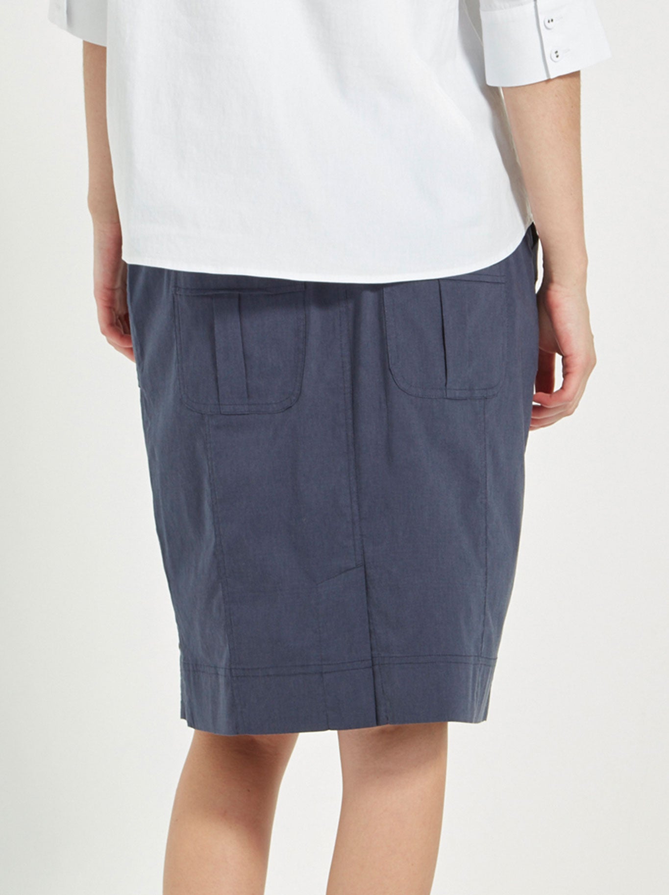 Verge Acrobat Legion Skirt (Denim Marle)