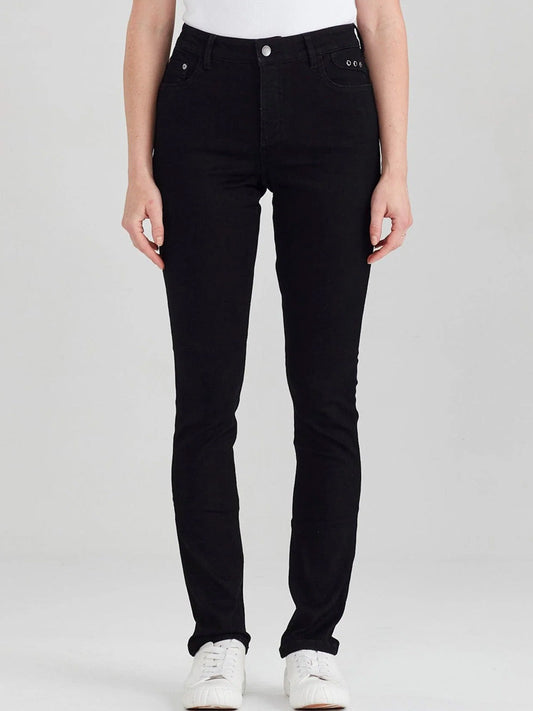 Image of Jeans. Productname: VERGE MADDOX JEAN in Black colour by brand - Verge
