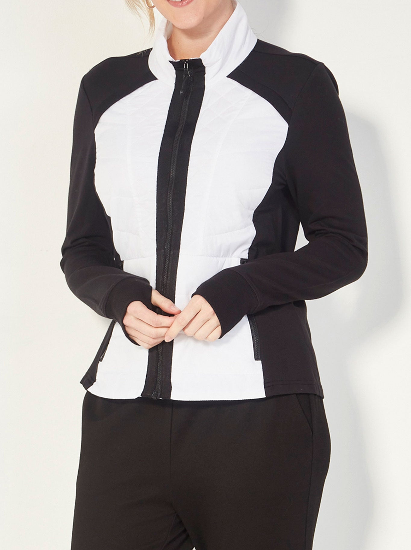 Verge Idaho Jacket (Black White)