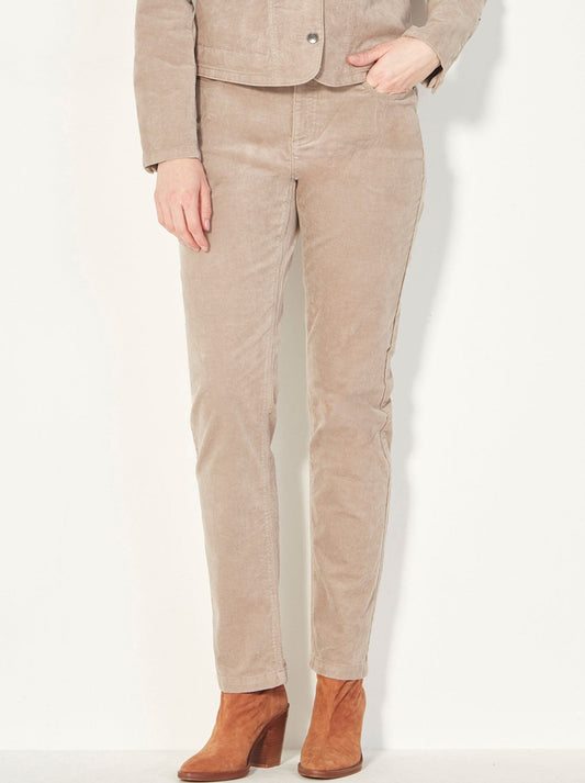 Image of Jeans. Productname: Verge Hopper Jean in Mushroom colour by brand - Verge