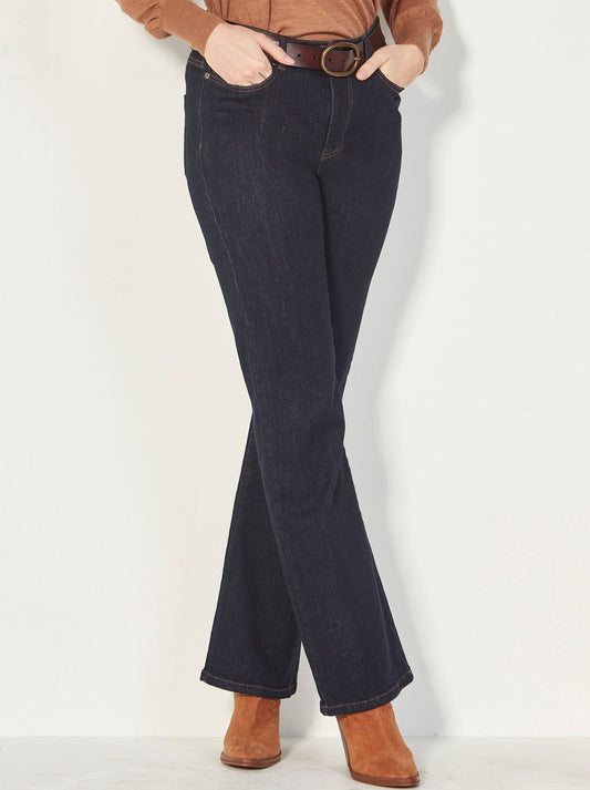 Image of Jeans. Productname: Verge Shakira Jean in Dark Indigo colour by brand - Verge