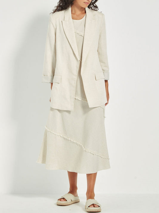 Verge Elle Dress (Cashew)