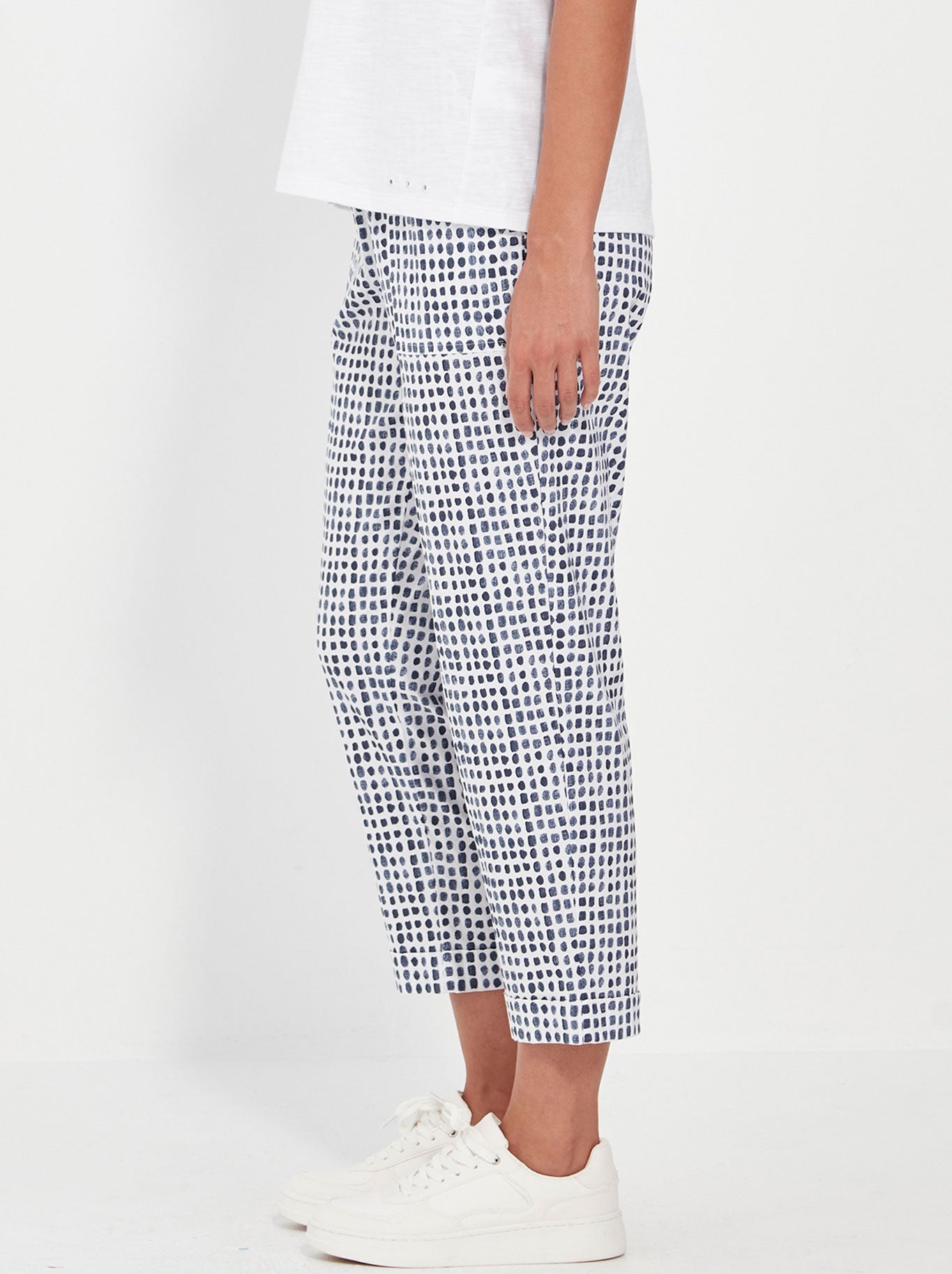 VERGE ACROBAT TILE ESSEX PANT (Denim Print)