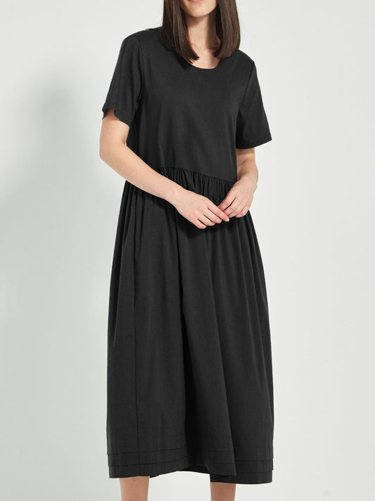 Image of Dresses. Productname: VERGE ACROBAT KODA DRESS in Black colour by brand - Verge