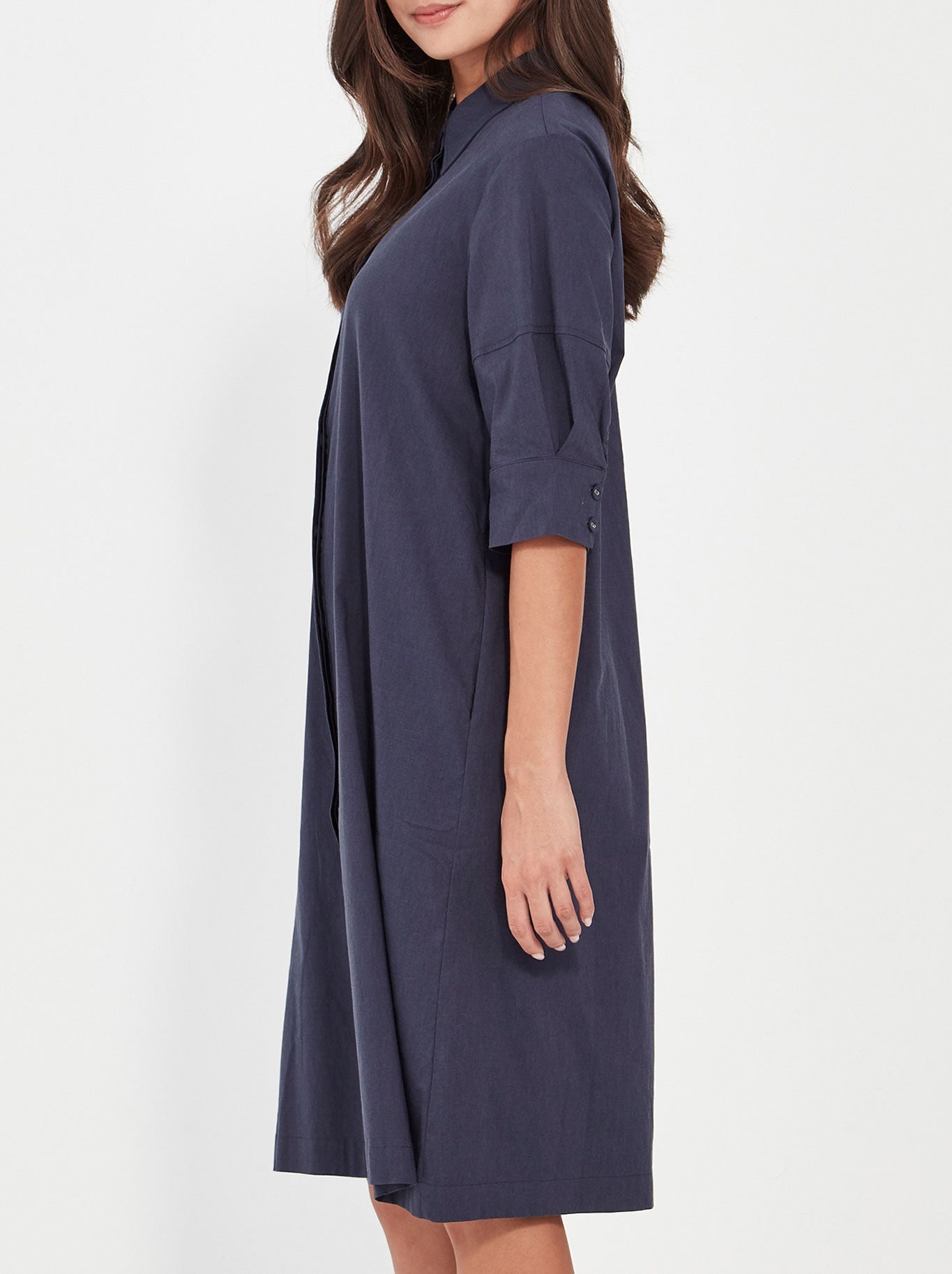 Verge Acrobat Nori Dress (Denim Marle)