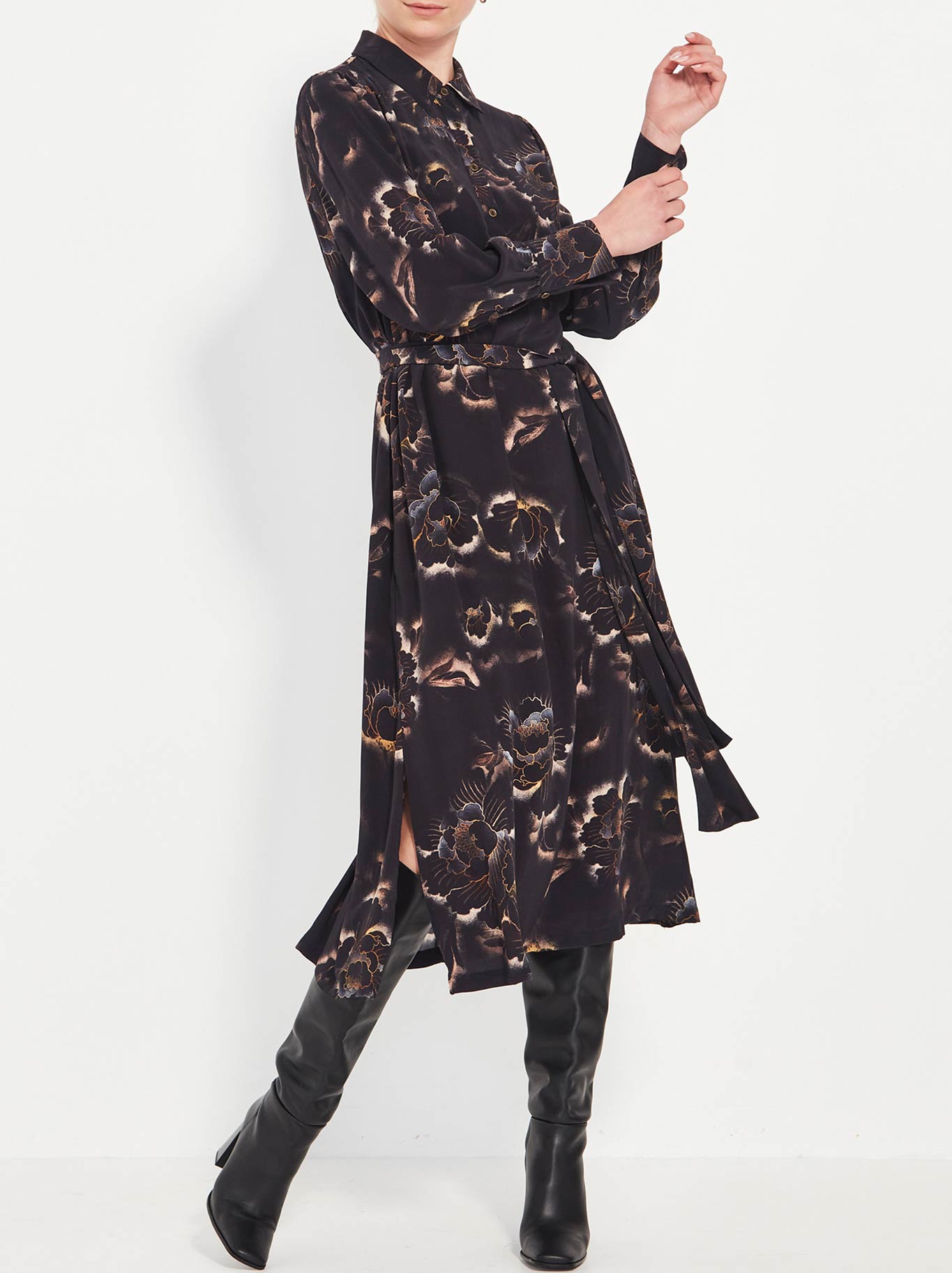 VERGE DUSK DRESS (Print)
