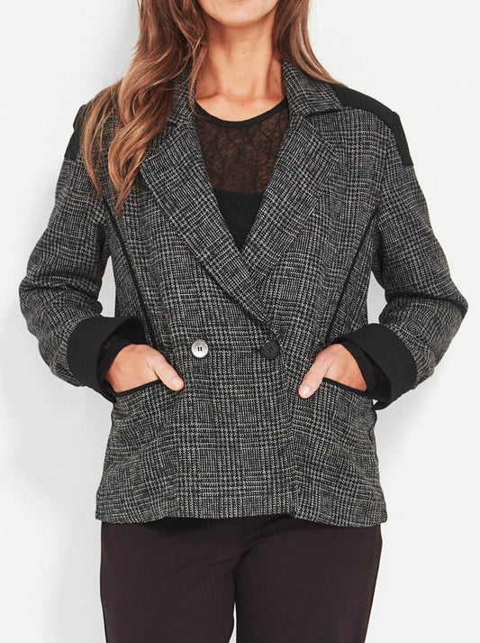 Image of Coats & Jackets. Productname: Verge Flo Jacket in Black colour by brand - Verge