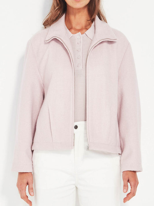 Image of Coats & Jackets. Productname: VERGE FORTIFY JACKET in Rose Quartz colour by brand - Verge