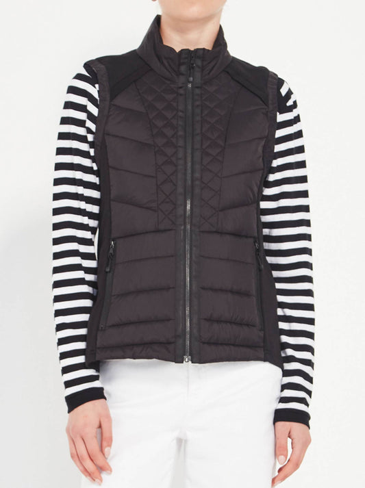 Image of Coats & Jackets. Productname: Verge Idaho Vest in Black colour by brand - Verge