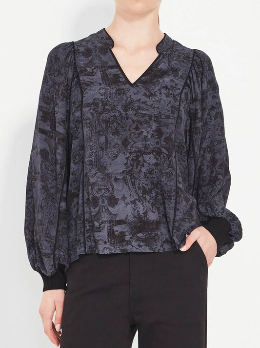 Image of Blouses. Productname: Verge Riot Blouse in Print colour by brand - Verge