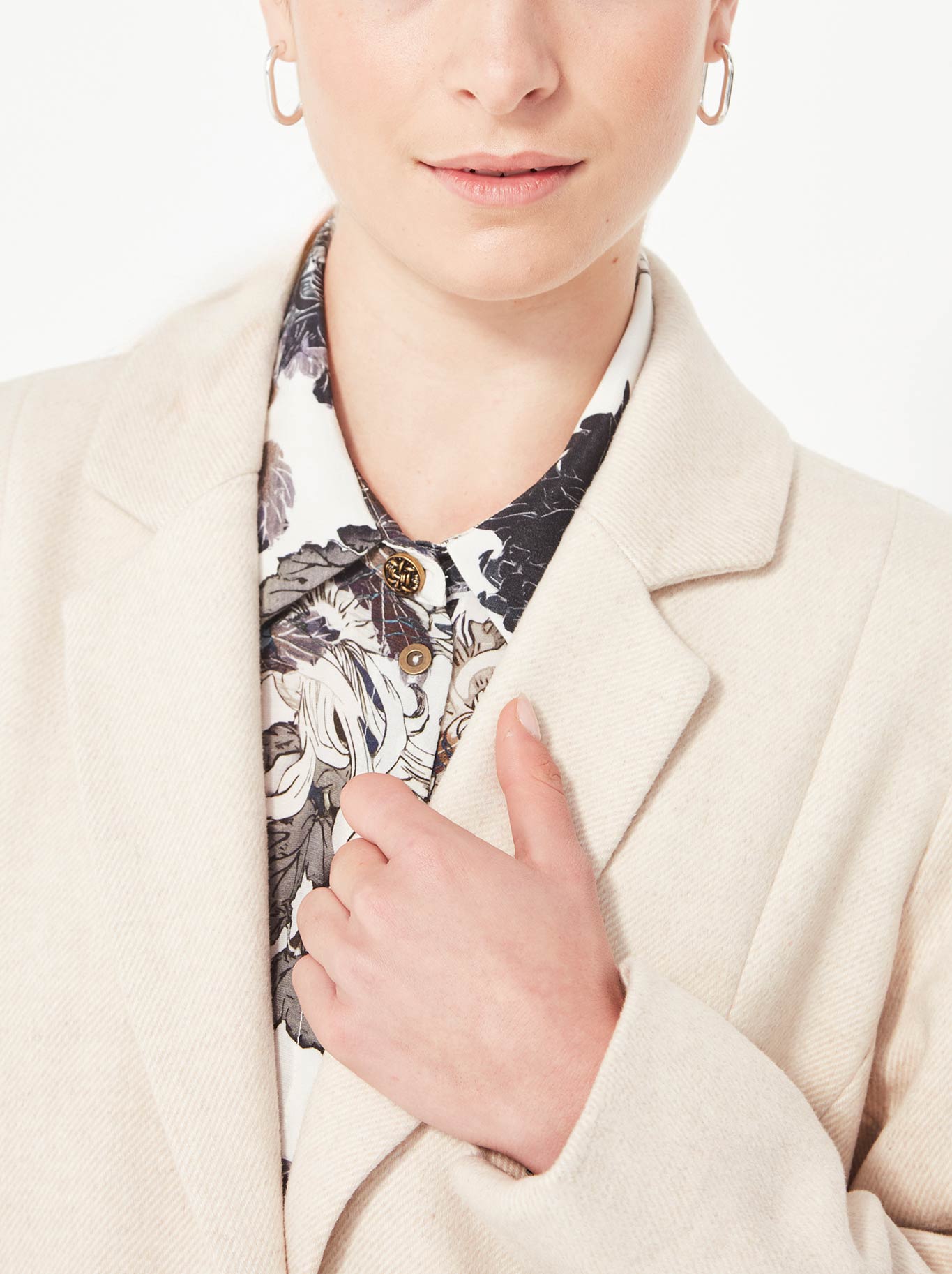 VERGE WEBSTER COAT (Oatmeal)