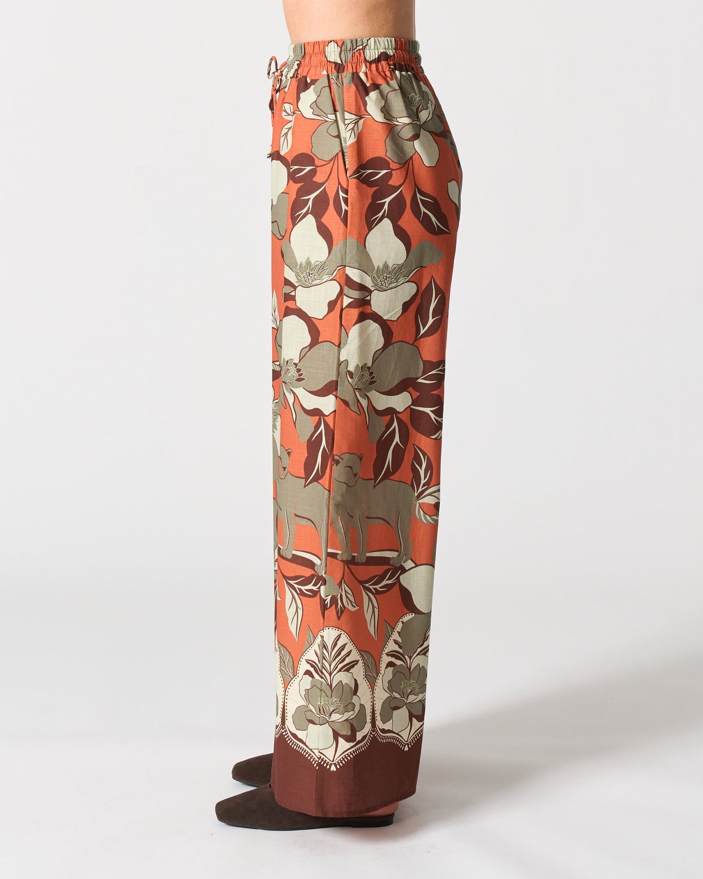 Walnut Melbourne Vermont Pant (Jaguar Jungle Orange)