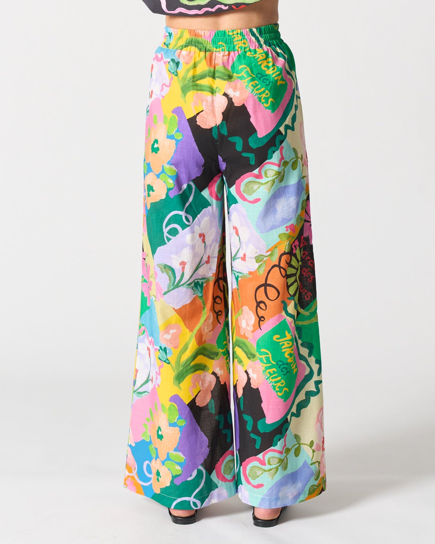 Walnut Melbourne Vermont Pant (Jardin Des Fleurs)