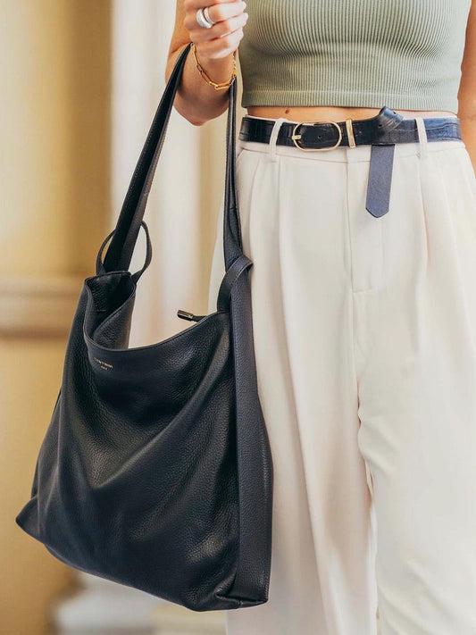 VESTIRSI BELLA 2-IN-1 CONVERTIBLE BACKPACK TOTE (Black)