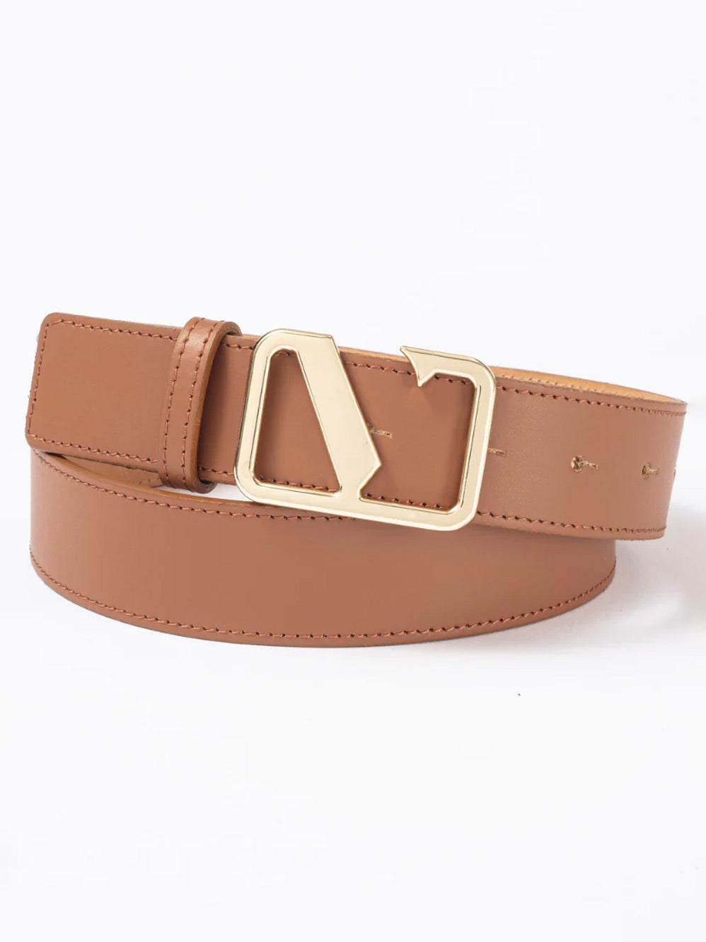 VESTIRSI VICTORIA SMOOTH LEATHER BELT (Black)