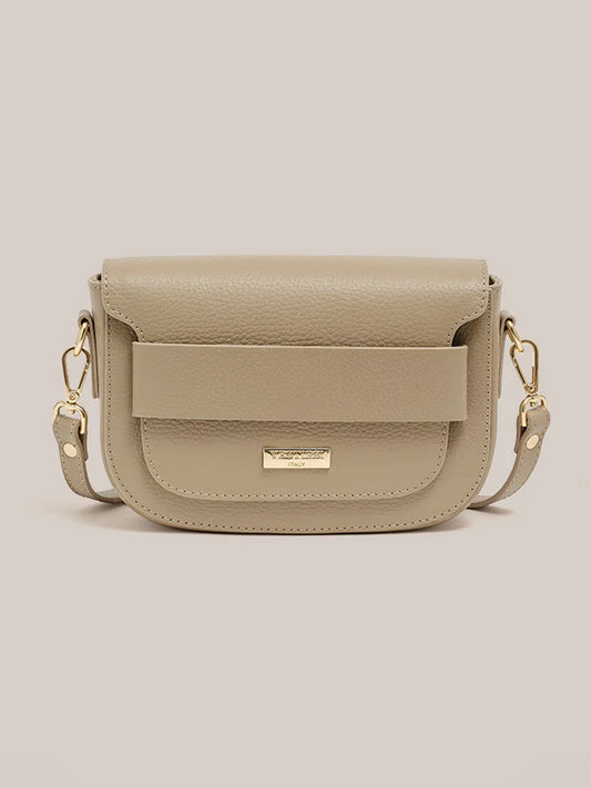 Image of Bags. Productname: VESTIRSI ZOE CROSSBODY BAG in Beige colour by brand - Vestirsi