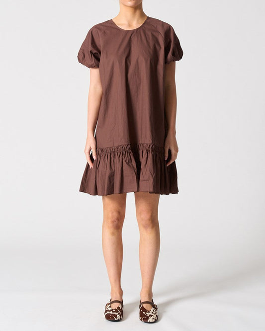 Image of Dresses. Productname: Walnut Melbourne Vienna Dress in Chocolate colour by brand - Walnut Melbourne