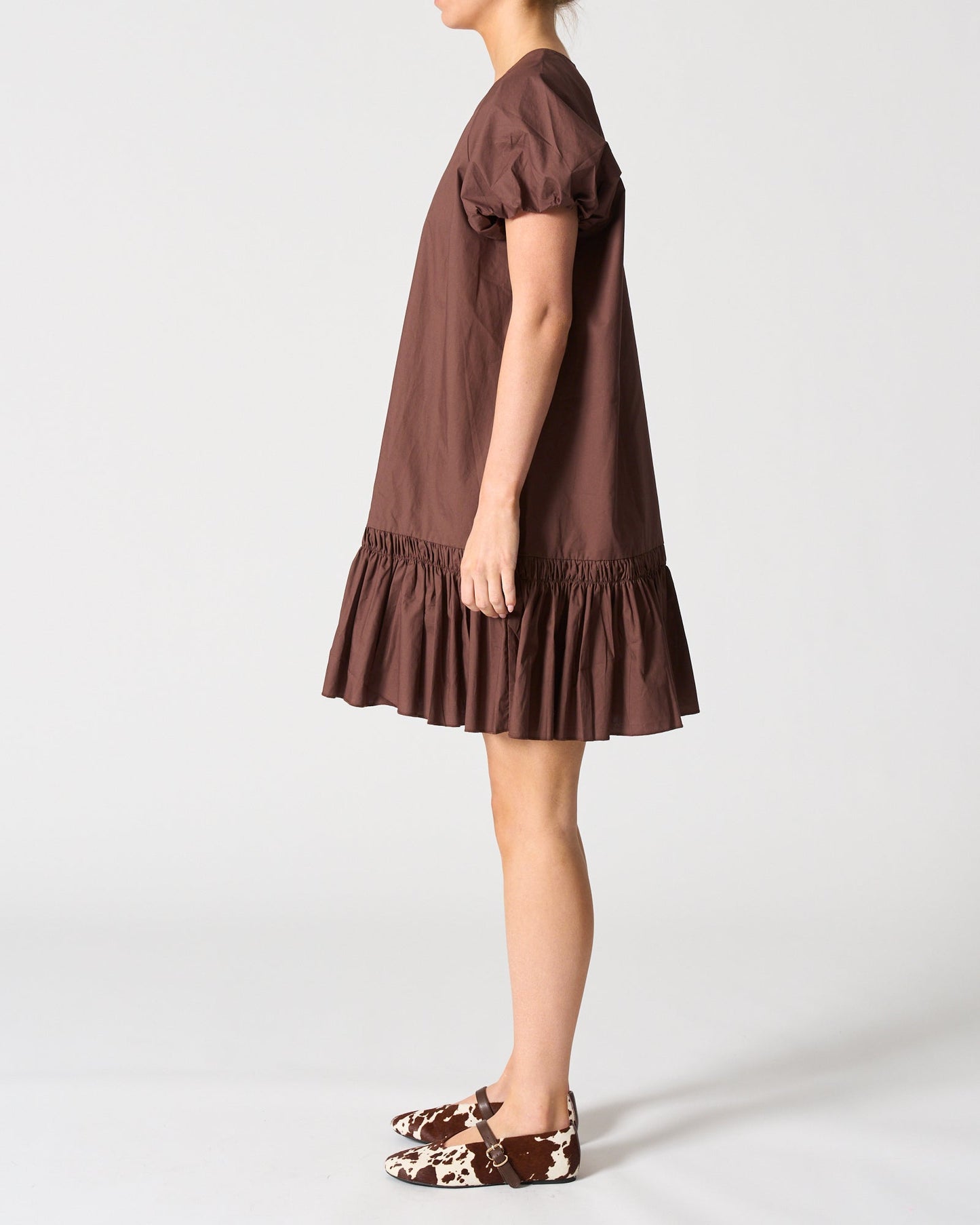 Walnut Melbourne Vienna Dress (Chocolate)