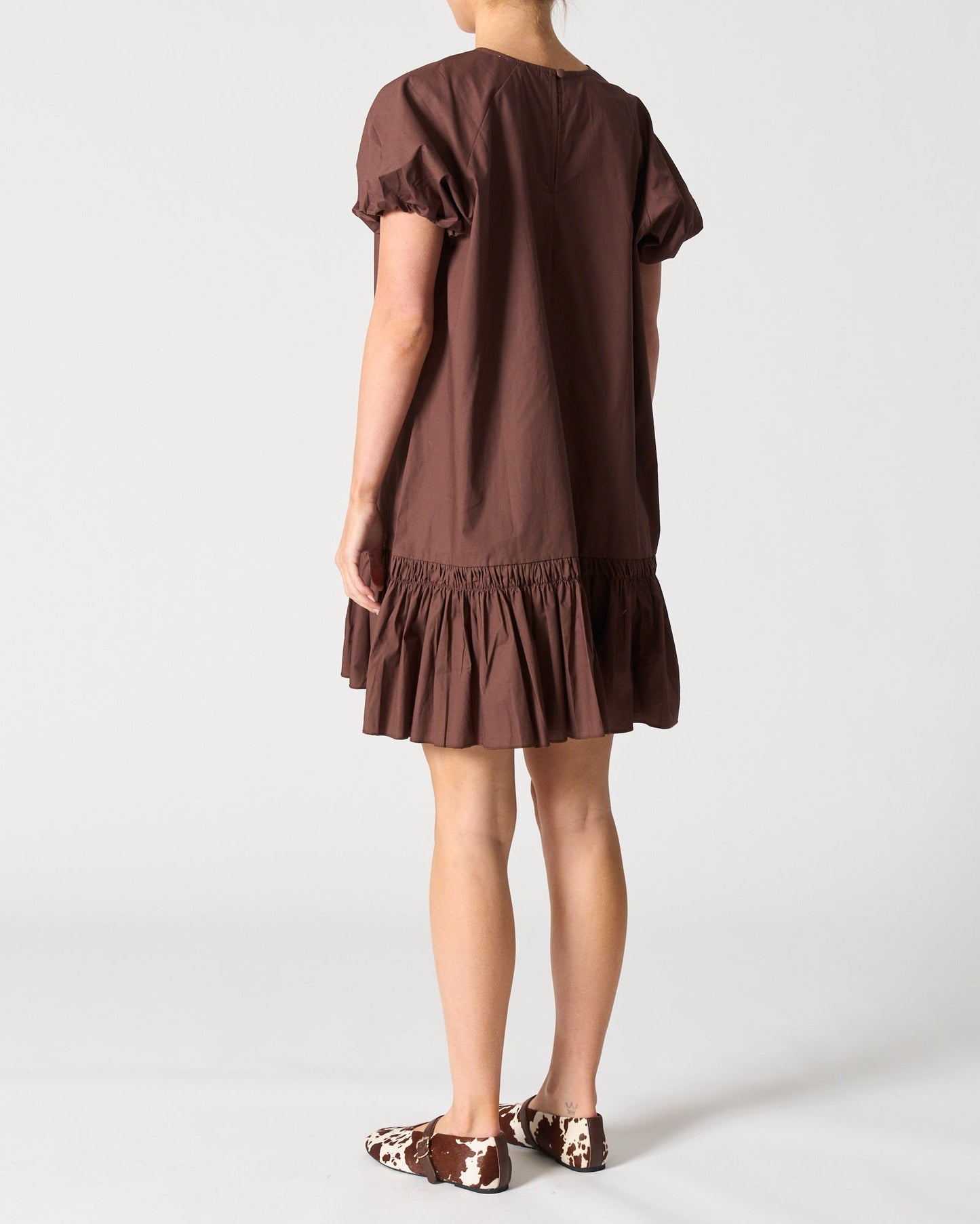 Walnut Melbourne Vienna Dress (Chocolate)