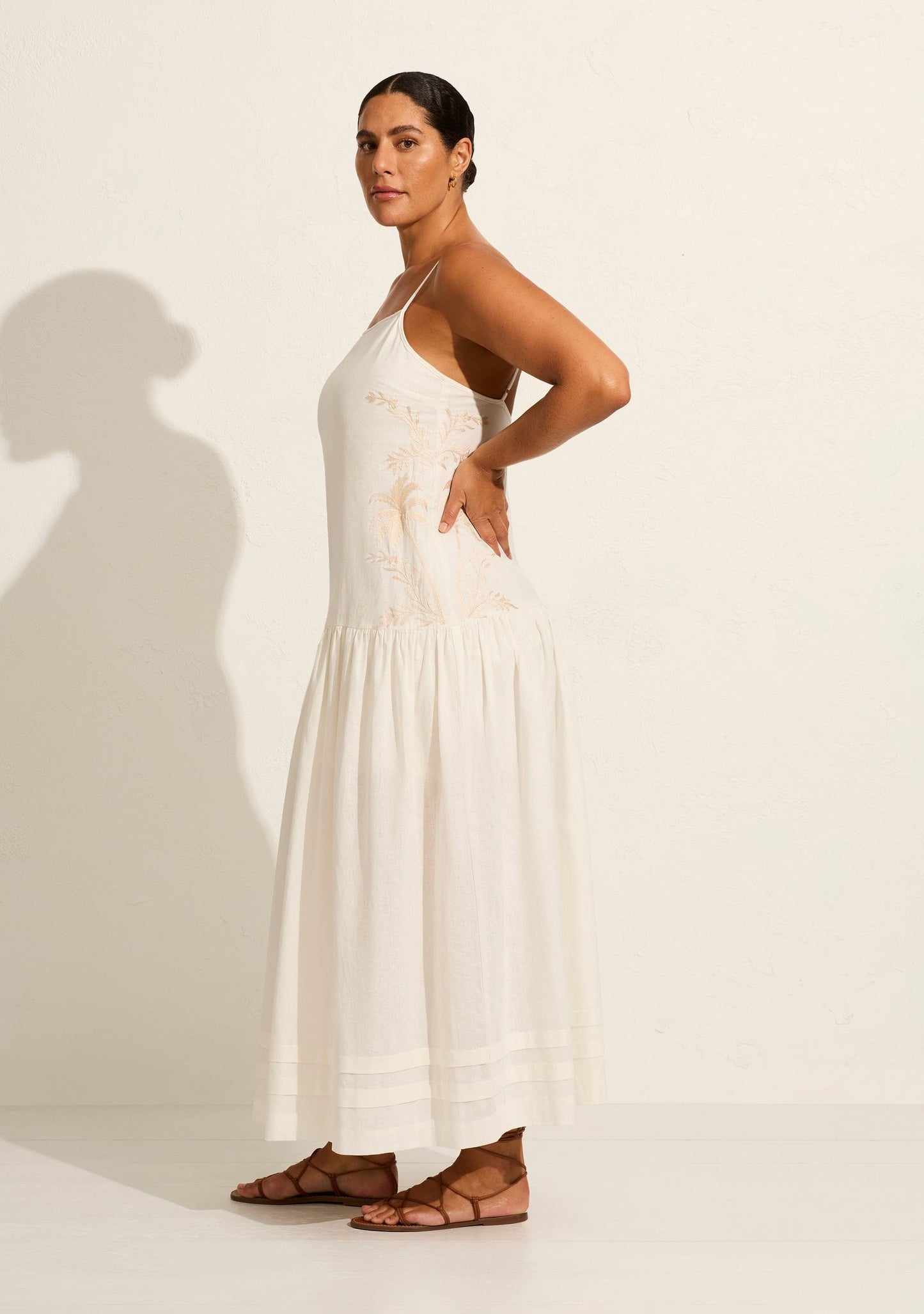 Auguste The Label Palma Maxi Dress (White)