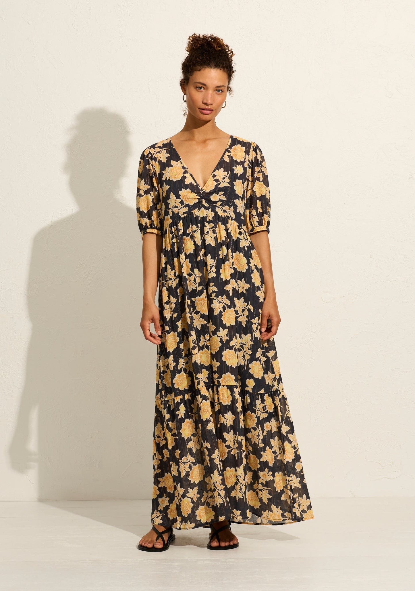 Auguste The Label Lillian Maxi Dress (Black)