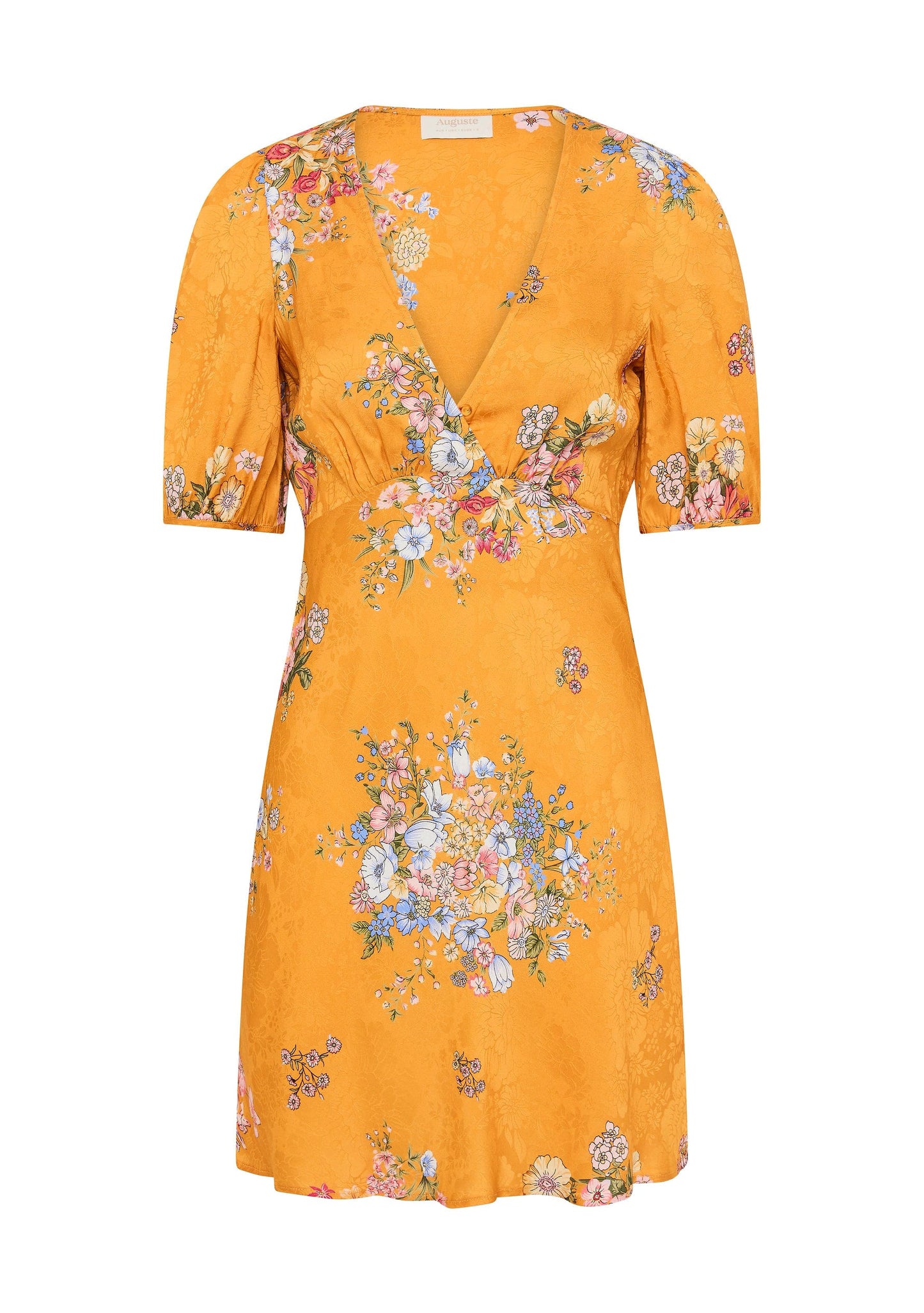 Auguste The Label Pamela Mini Dress (Yellow/Orange)
