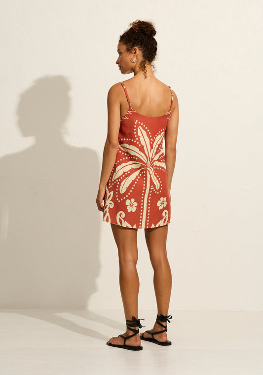 Auguste The Label Marina Mini Dress (Yellow/Orange)