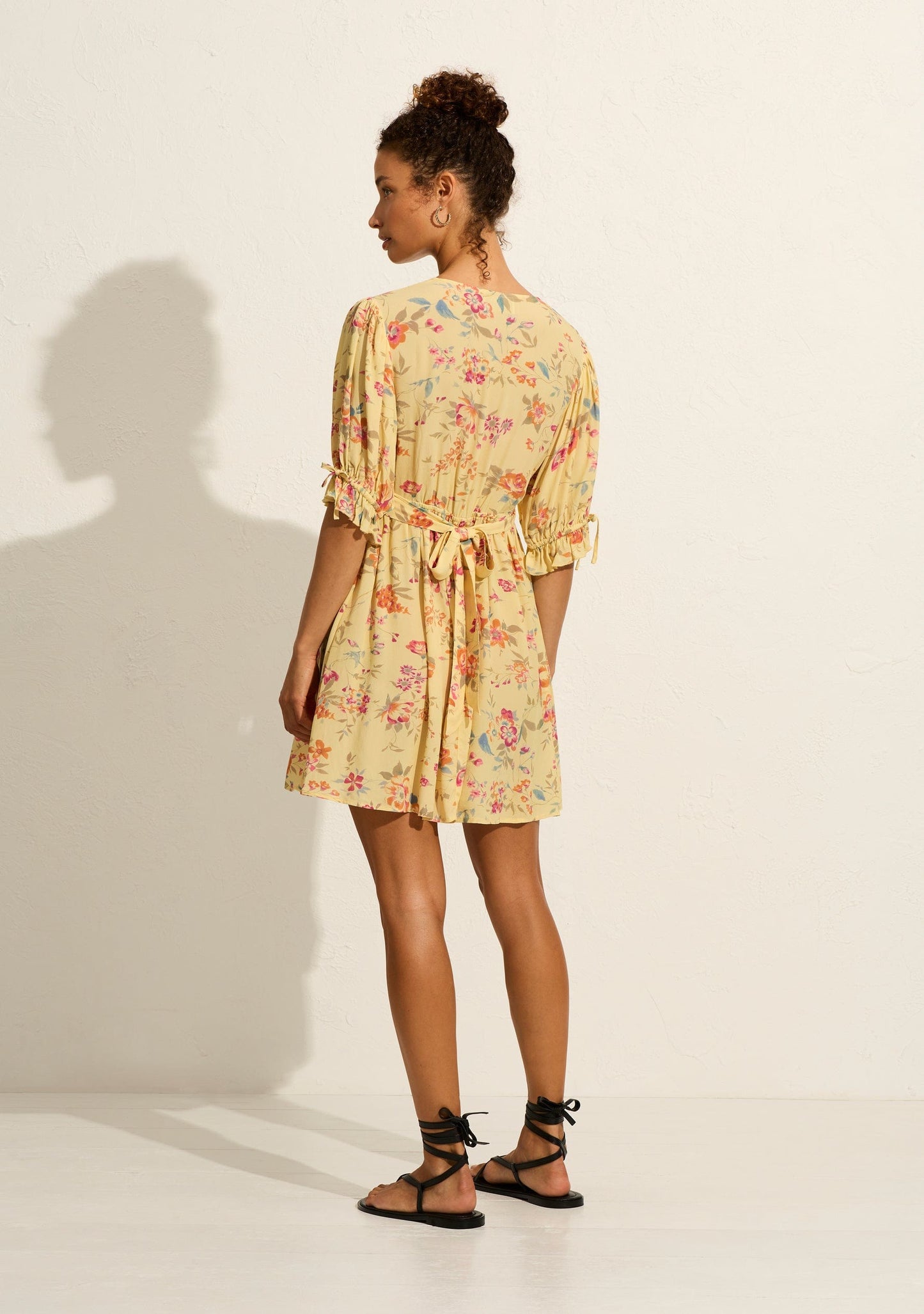 Auguste The Label Nereida Mini Dress (Yellow/Orange)