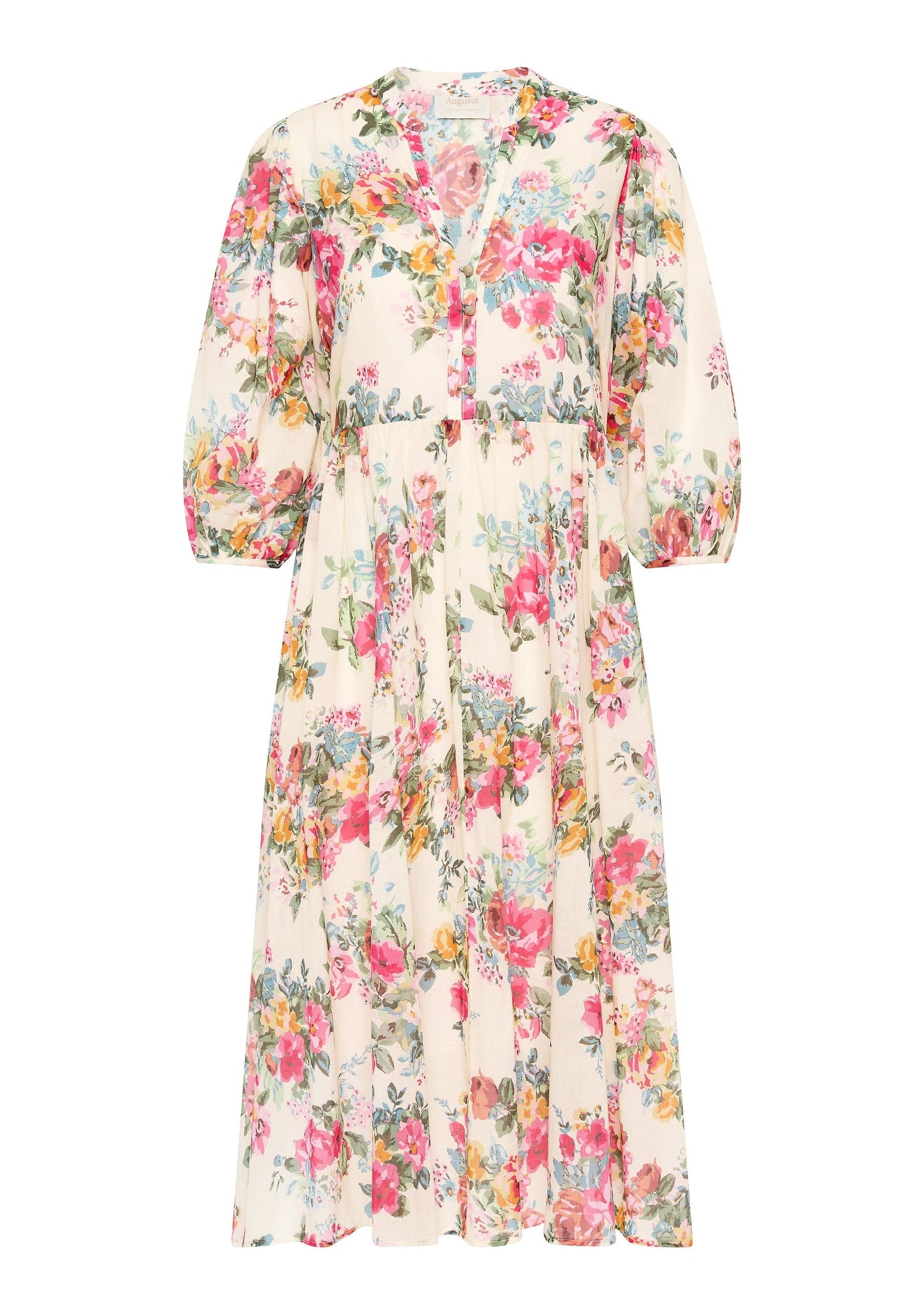 Auguste The Label Amaya Midi Dress (Floral Print)