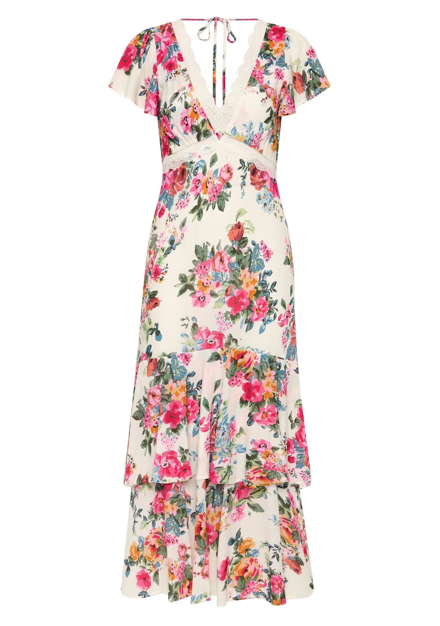 Auguste The Label Allison Midi Dress (Floral Print)