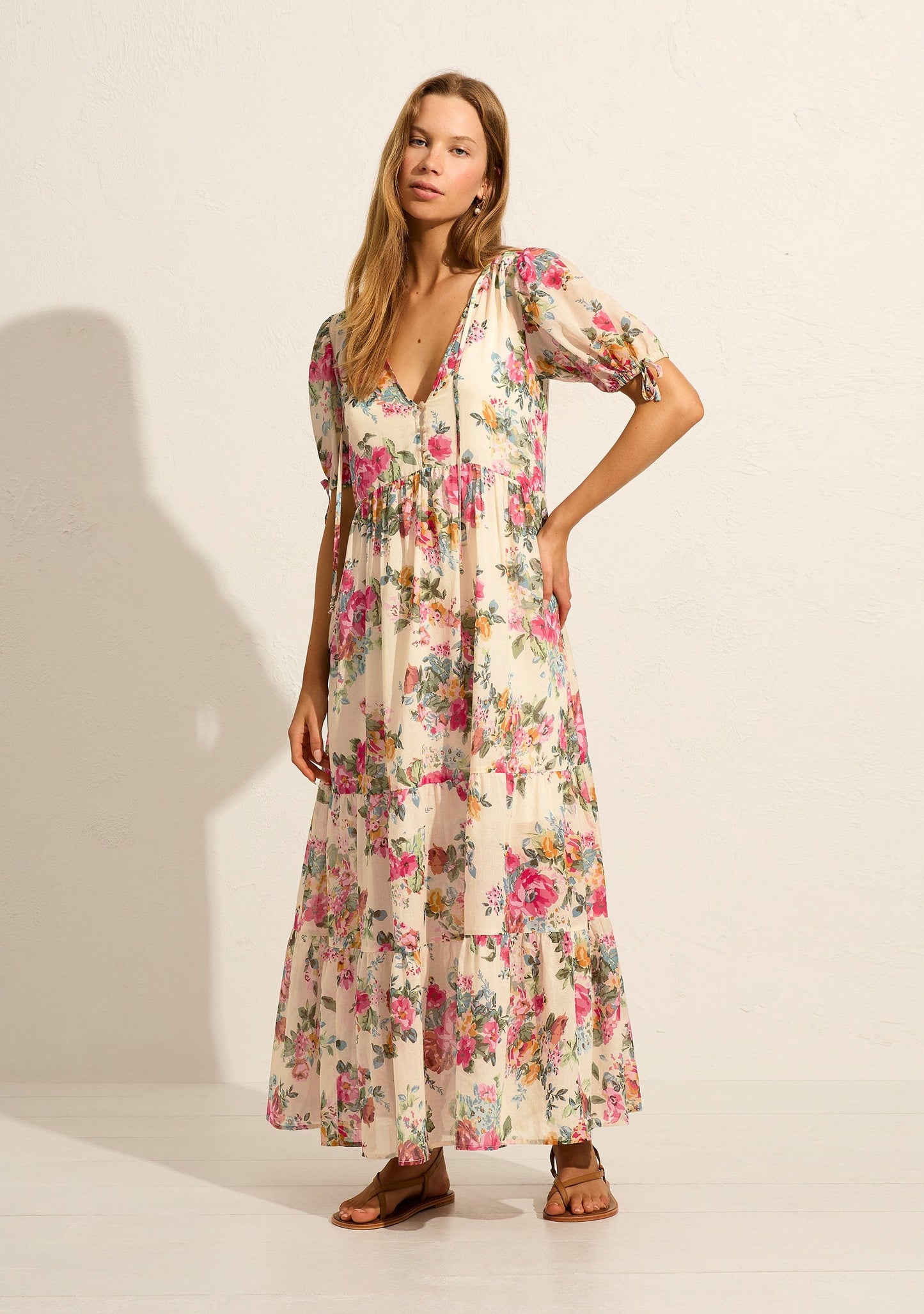 Auguste The Label Evie Maxi Dress (Floral Print)