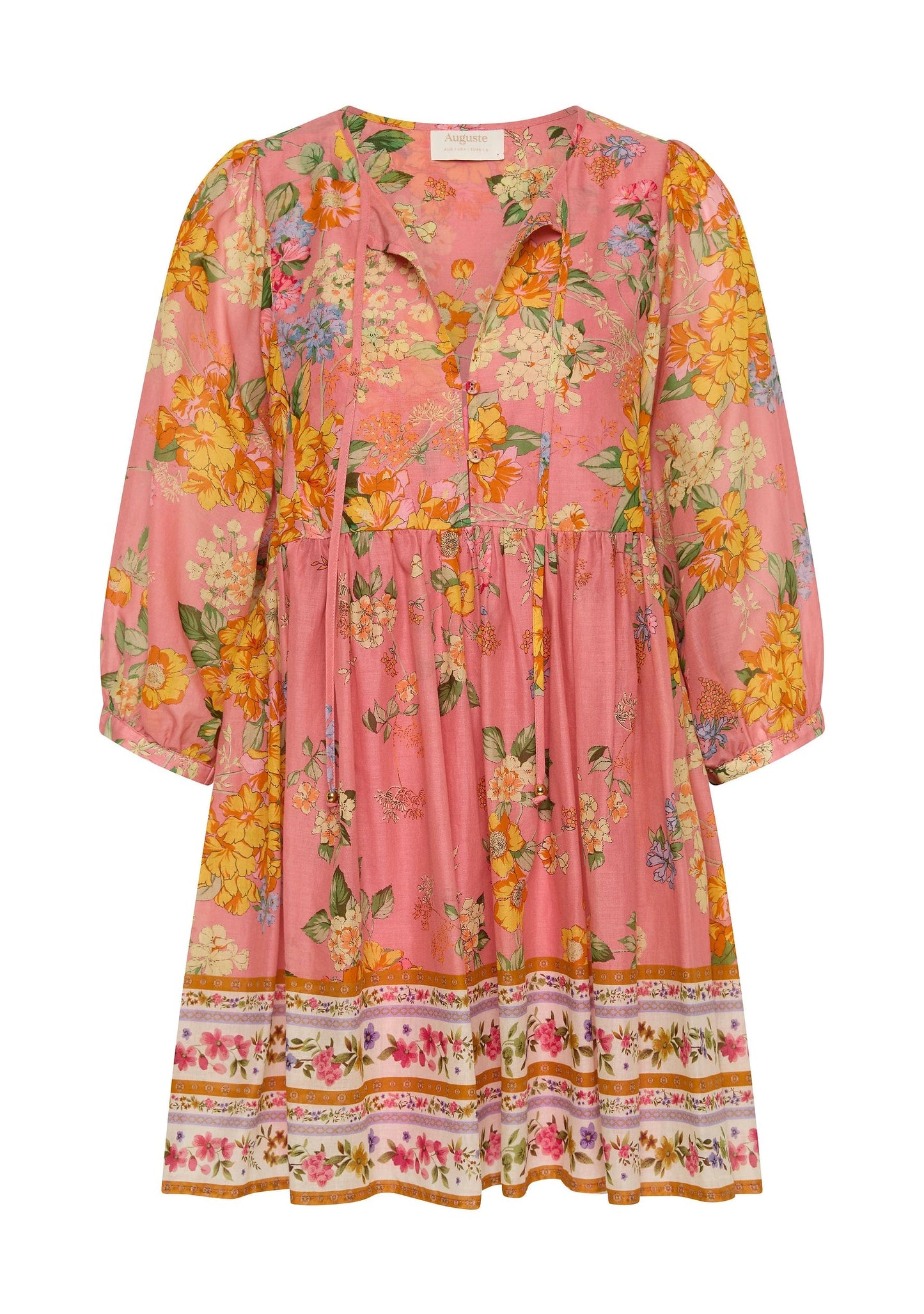 Auguste The Label Audrey Mini Dress (Pink)