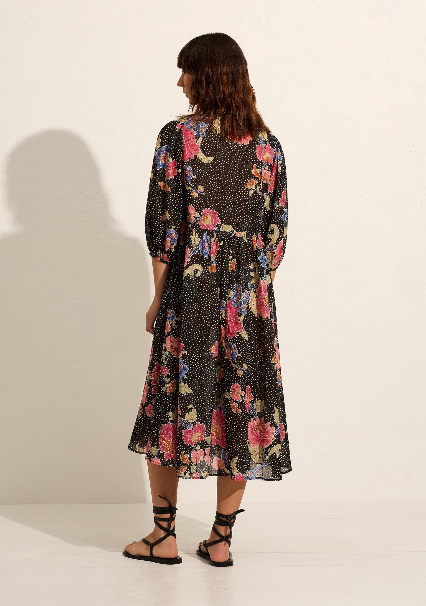 Auguste The Label Amaya Midi Dress (Black)