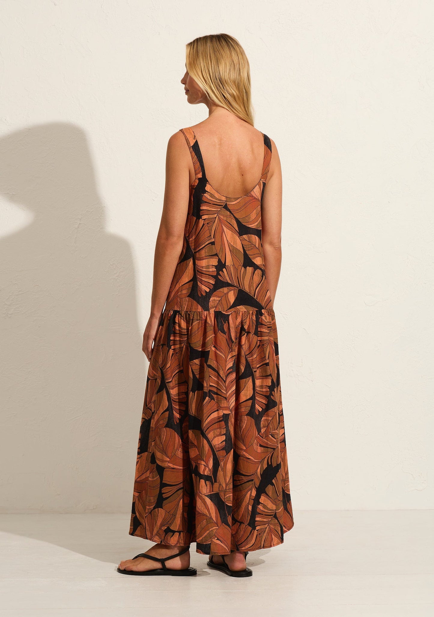 Auguste The Label Aiden Maxi Dress (Tan/Brown)