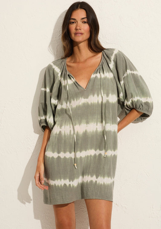 Auguste The Label Sade Mini Dress (Green)